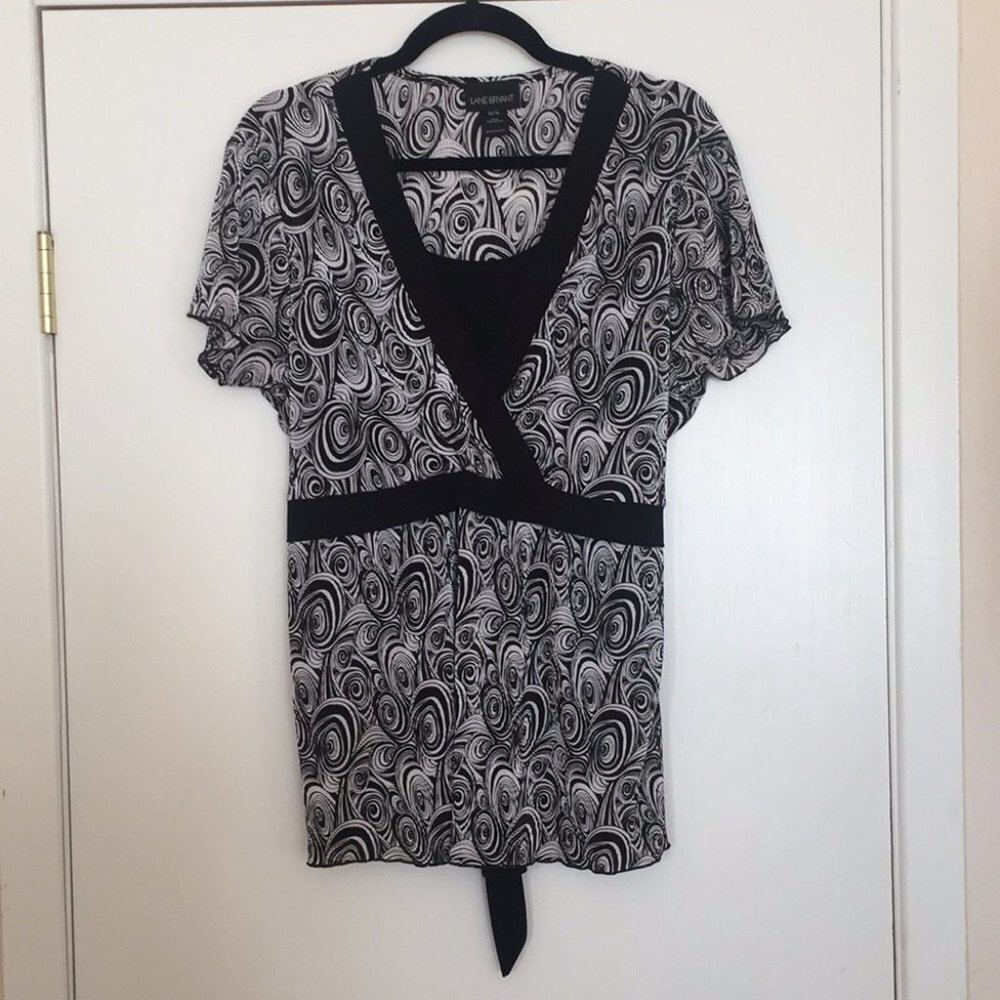 14/16 Lane Bryant Blouse‎ E05 1019